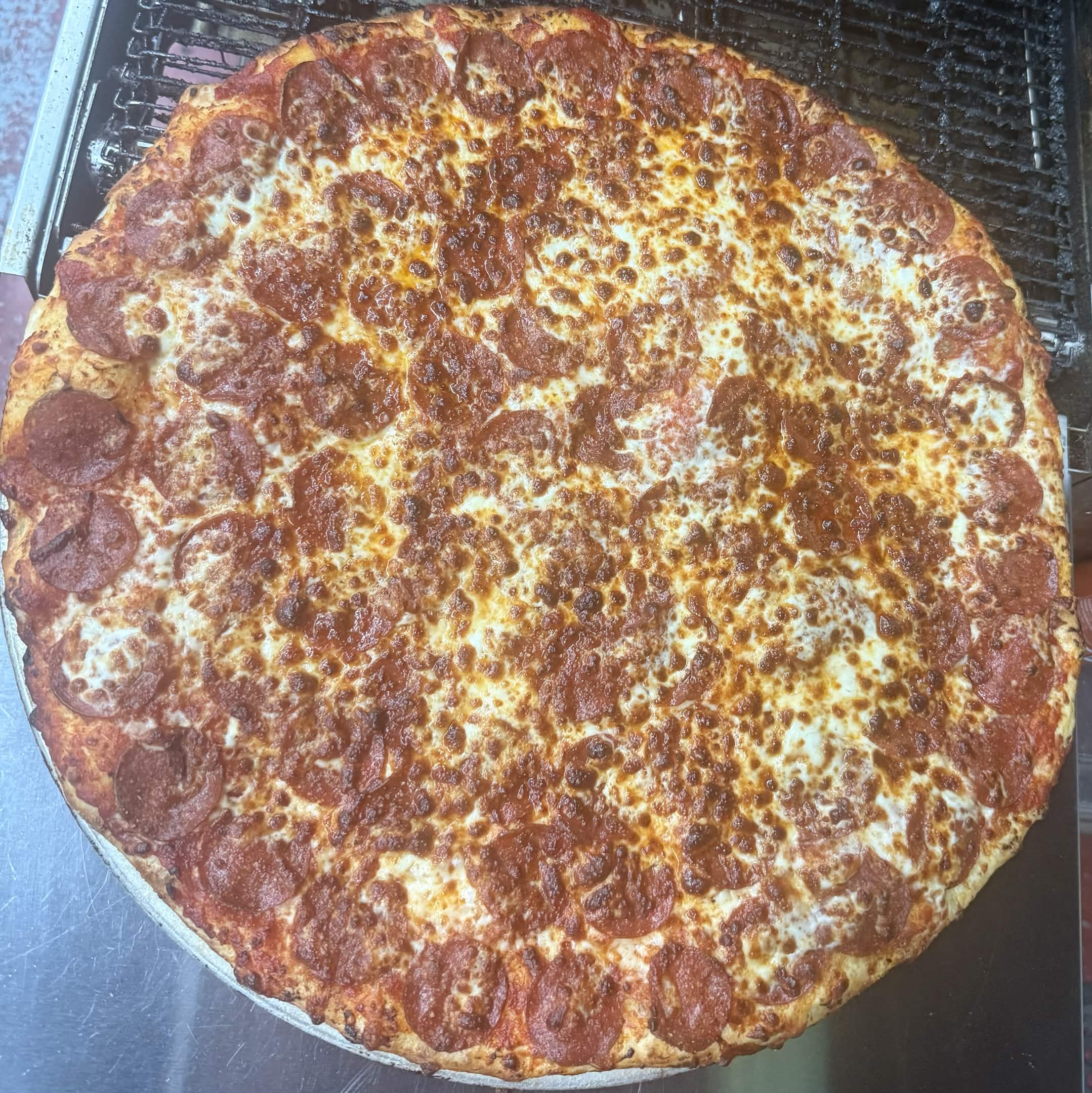 Fresh artisan pizza at Vashon Pizza, Vashon Washington